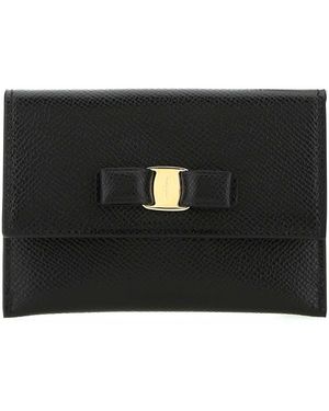 Ferragamo Vara Portemonnaie - Schwarz