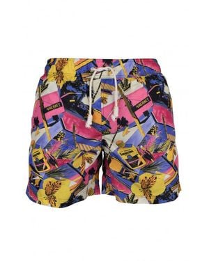 Palm Angels Badeshorts - Mehrfarbig