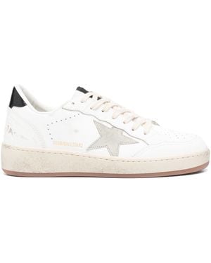 Golden Goose Golden Gänseball Star2 White Black Sneaker - Weiß
