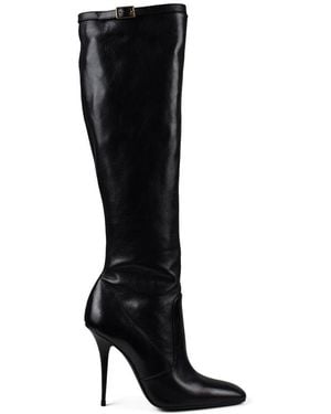 Saint Laurent Tess Boots - Black
