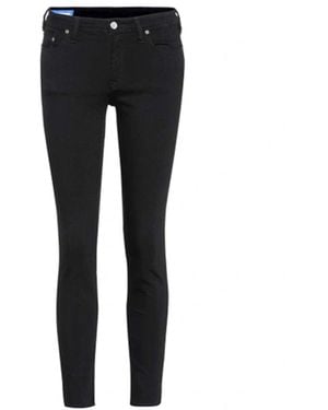 Acne Studios Blå Konst Climb Stay Jeans - Zwart