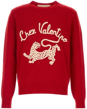 Valentino Garavani Wool Jumper - Red