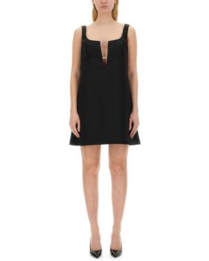 Nina Ricci A-Line Dress - Black