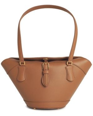 Dolce & Gabbana Bolsa de Lear Brown 'Sunset' - Blanco