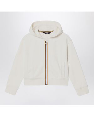 K-Way Divine Hooded Sweatshirt - White