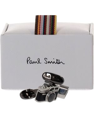 Paul Smith Herren-Manschettenknopf-Kamera - Grau