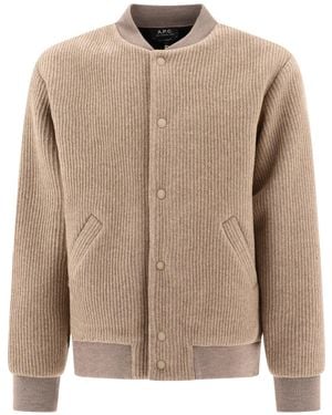 A.P.C. Bomberjacke "Mick" - Natur