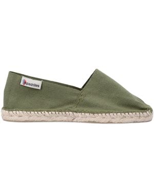 Espadrilles Platte Schoenen - Groen
