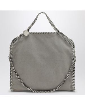 Stella McCartney Stella Mc Cartney Light Falabella Fold Over Tote Bag - Grey