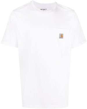 Carhartt Cotton S/S Pocket T-Shirt - White