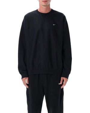 Nike Solo Swoosh Sweatshirt - Blue