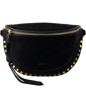Isabel Marant Skano Umhängetasche Leder Schwarz