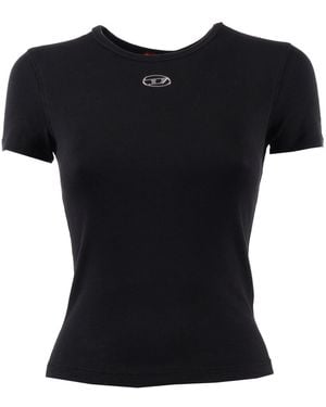 DIESEL T Ele Long Od Top - Schwarz