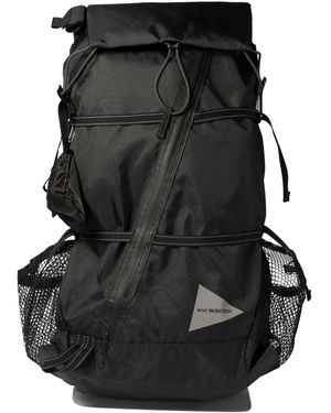 and wander Backpacks - Black