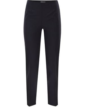 PT Torino Gioia Stretch Virgin Wool Pants - Blue