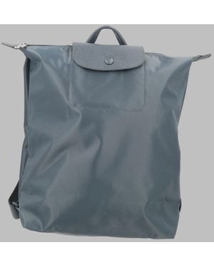 Longchamp Backpack Le Pliage Polyamide Backpacks - Blue