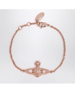 Vivienne Westwood Mini Bas Relief Chain Bracelet - Pink