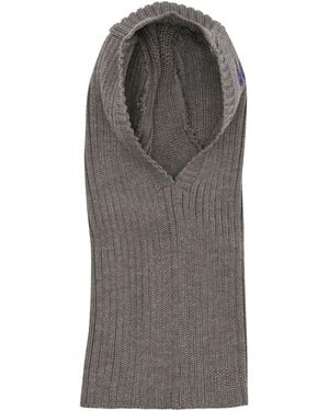 Needles Merino Wool Balaclava - Gray