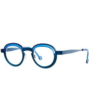 Theo Eyewear Théo Eyewear - Basket - 002 Dark Night / Blueberry Jelly Rx - Noir