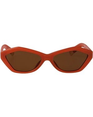 Jacquemus Geometrical Sunglasses Jac42 C10 Sun C10 - Brown