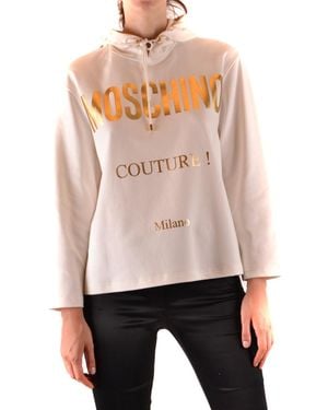 Moschino Sweatshirt Weiß - Pink