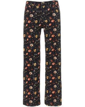 R13 'Joan Kick Flare' Jeans - Grau