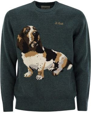 Mc2 Saint Barth Dachshund Jumper - Grey