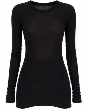 Rick Owens Long-Sleeve T-Shirt - Black