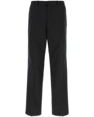 A.P.C. Flat Front Pants - Black