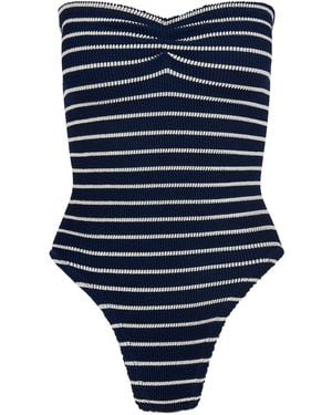 Hunza G Strapless Badpak - Blauw