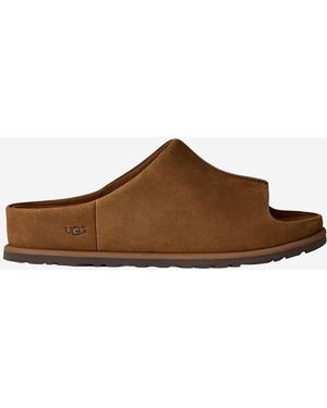 UGG Otzo Wildledersandalen mit Logo - Braun