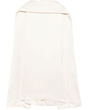 TOTEME Cocoon Schalkleid - Weiß