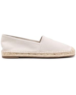 Emporio Armani Logo Espadrilles - White