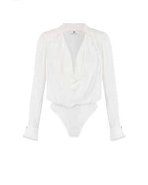 Elisabetta Franchi Ivoor - Wit