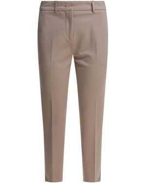 Semler Viscose Trousers Trousers - Grey