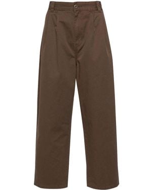 Carhartt Marv Stone Lavato Pantaloni Da Twill - Marrone