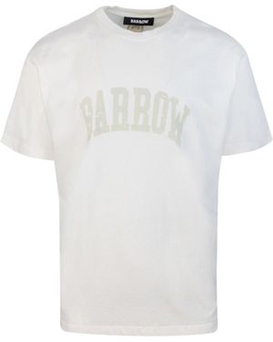Barrow T Shirt College Bianca - Weiß