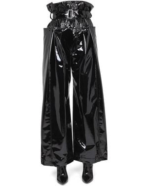 Philosophy Di Lorenzo Serafini Vinyl Trousers - Black