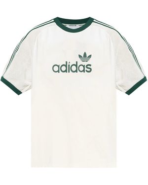 adidas Originals T-Shirt Mit Gesticktem Logo - Natur