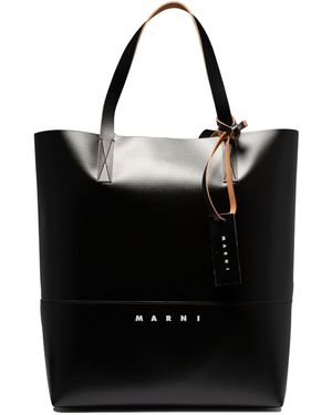 Marni Offener Shopper Mit -Etikett - Schwarz