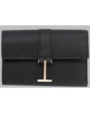 Tom Ford Leather Wallet & Purses - Black