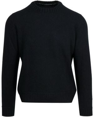 Gran Sasso Pullover Schwarz - Blau