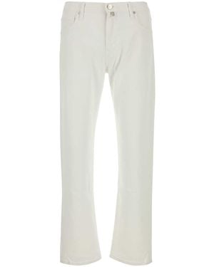 Incotex Stretch Denim Jeans - White
