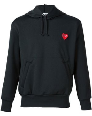 Comme des Garçons Sudadera con capucha y logo de Comme Des Garçons - Azul