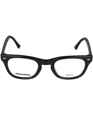 DSquared² D2 0078 Brille Männer - Schwarz