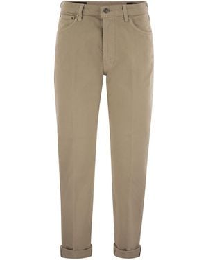Dondup Icon Five Pocket Denim Pants - Natural