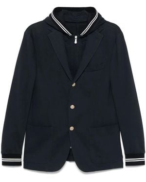 Eleventy ELEA BLAZER DE PERRITOS SOLITOS - Azul