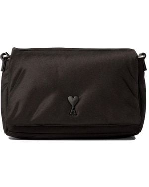 Ami Paris "H24" Crossbody -Tasche - Schwarz