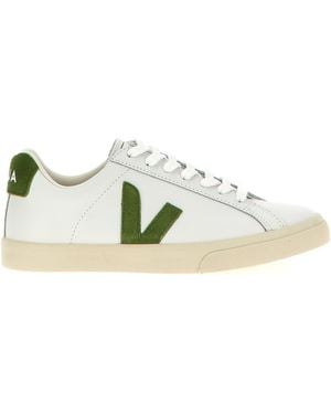 Veja Esplar Sneakers Verde-Donna - Bianco