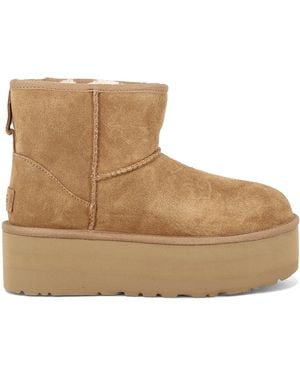UGG Classic Mini Platform Boots - Brown